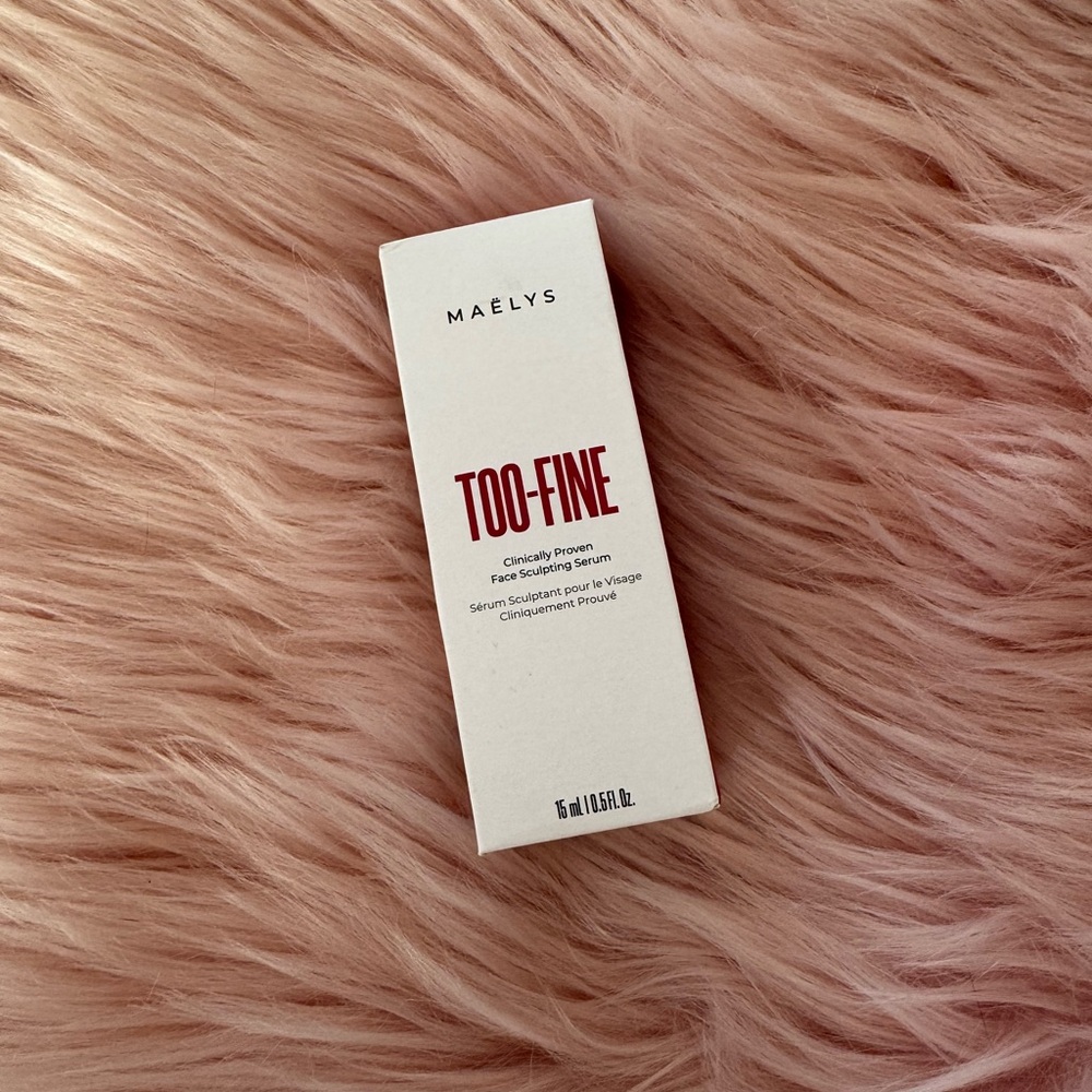 TOO-FINE Clinically Proven Face Sculpting Serum